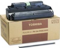 Toshiba PK04 Laser Toner Process Kit (Toner/Developer/Drum) For use with Toshiba TF-521, TF-621, TF-651, TF-831, TF-851 and TF-861 Fax Machines, 15000 pages yield with 5% average coverage, New Genuine Original OEM Toshiba Brand (PK-04 PK 04) 