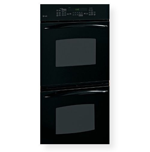 GE General Electric PK956DRBB Double Electric Wall Oven with 3.8 cu. ft. PreciseAir Convection Oven, 27