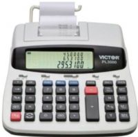 Victor PL3000 Professional Prompt Logic 3-Line 12-Digit Display Printing Calculator, 2.7lps Print Speed, Cost-Sell-Margin Keys, Two Independent Tax Keys, Time/Date Feature, Item Count, Subtotal Key, 4 Key Memory (PL-3000 PL 3000 VCTPL3000 VCT-PL3000 VCT PL3000)  
