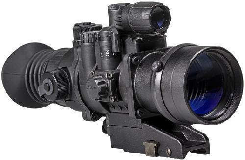 Pulsar PL76080T Pulsar Phantom Gen 3 Select 3x50 Night Vision Riflescope w/ QD mount; Gen 3 Image Intensifier Tube; Ultra durable housing (composite and duraluminum D16); Quick detach mount provides return to zero; High magnification; Internal focusing knob for easy operation; Uses one AA battery or one CR123A battery; Environmentally protected from dust and rain, IP66; Fast start-up function; Modular IR illuminator; Generation: 3; UPC 810119019332 (PL76080T PL76080T PL76080T)