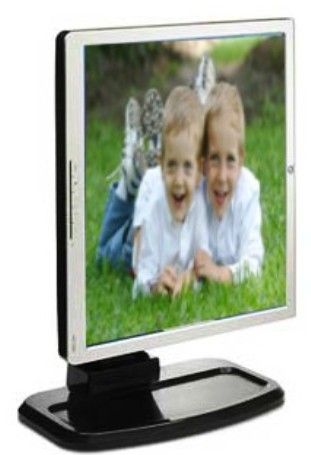 Hewlett Packard PL766A8#ABA Model HP L1740 Flat Panel Monitor, 17.0-inch diagonal 43.2 cm diagonal Size/Viewable Image Size, 1280 x 1024 at 60 Hz Native Resolution, Brightness Up to 300 nits cd/m2, Contrast Ratio Up to 500:1, Tilt -5 to 35, Dot Pitch 0.264 H x 0.264 W mm, Viewing angles Up to 150o horizontal/135o vertical, One 15-pin mini D-sub analog VGA, One DVI-D Signal Input, 8.8 kg/19.5 lb Weight packaged (PL766A8ABA PL766A8 PL766A8 ABA L-1740 L 1740 L1740)