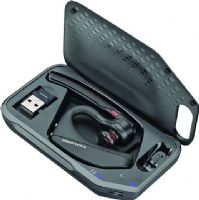 Plantronics 206110-101 Model Voyager 5200 UC Series Mono Bluetooth Headseat System, Black; Up to 30 m/98 feet Wireless Range; 5.0 Bluetooth Technology; Echo Cancellation; Rechargeable Non-replaceable Lithium-ion; 122 mAh Typical / 120 mAh Minimum Battery Capacity; 16 ohm Impedance; Call Answer/Ignore/End; Redial; Mute; Volume; Dimensions: 3.94" x 1.97" x 0.79"; Weight: 0.04 pounds (PLANTRONICS206110101 PLANTRONICS-206110-101 206110-101 206110101 VOYAGER206110101) 