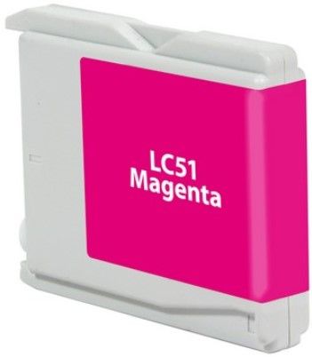 Premium Imaging Products PLC-51M Magenta Ink Cartridge Compatible Brother LC51M For use with Brother DCP-130C, DCP-330C, DCP-350C, IntelliFax-1360, IntelliFax-1860C, IntelliFax-1960C, IntelliFax-2480C, IntelliFax-2580C, MFC-230C, MFC-240C, MFC-3360C, MFC-440CN, MFC-465CN, MFC-5460CN, MFC-5860CN, MFC-665CW, MFC-685CW, MFC-845CW and MFC-885CW (PLC51M PLC 51M)