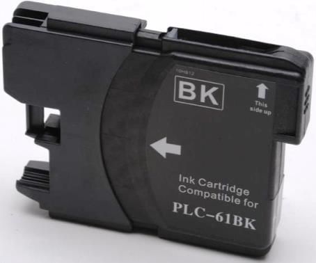 Premium Imaging Products PLC-61BK Black Ink Cartridge Compatible Brother LC61BK For use with Brother DCP-165C DCP-385C DCP-395CN DCP-585CW DCP-J125 DCP-J140W MFC-250C MFC-255CW MFC-290C MFC-295CN MFC-490CW MFC-495CW MFC-5490CN MFC-5890CN MFC-5895cw MFC-6490CW MFC-6890CDW MFC-790CW MFC-795CW MFC-990CW MFC-J220 MFC-J265w MFC-J270w MFC-J410w MFC-J415w MFC-J615W and MFC-J630W (PLC61BK PLC 61BK)