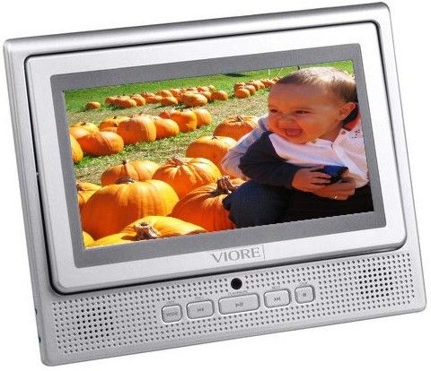 Viore PLCD9V35 Widescreen 9-Inch Dual Screen Portable DVD Player, Playback formats DVD, DVD-R/RW, DVD+R/RW, CD and CD-R/RW for flexible options, Include a switchable input/output AV jack, Auto Multi Region Play, Includes 2 Headphones, AC Adapter - Car-Boat Adapter, 2 Earphones, Carry Case, Built-in Speakers, UPC 792885224106 (PL-CD9V35 PLC-D9V35 PLCD-9V35 PLCD9-V35)