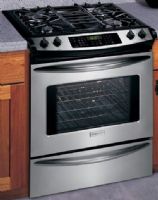 Frigidaire PLCS389EC Slide-in Dual-Fuel Range with 4 Sealed Burners & EvenCook3 Convection System, 30",  Stainless Steel Color, Professional-Style Stainless Steel Handles, Deep Sump, Black Porcelain Cooktop, 3-Piece, Cast-Iron Grates and Caps with Pro Matte Finish, Convection Convert, one 16,000 BTU Power Plus Burner, one 14,000 BTU Power Burner, one 9,500 BTU Burner,one 5,000 BTU Burner with 675 BTU Low Simmer (PLCS 389EC PLCS-389EC) 