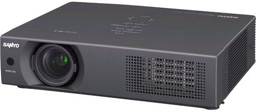 Sanyo PLC-WXU30 WXGA Ultraportable Multimedia LCD Projector, 3700 ANSI Lumens, 500:1 Contrast Ratio, True WXGA Resolution (1280 x 800), Aspect Ratio 16:10, Power Off and Go With Anti-Theft Alarm, Wired and Wireless Networking Capability, Zoom/Focus Manual (1:1.6 zoom), 7.9 lbs (PLCWXU30 PLC WXU30 PLC-WXU-30)