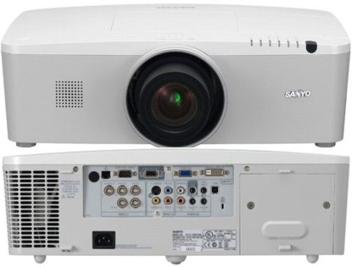 Sanyo PLC-XM100 Portable Multimedia 3LCD Projector, 5000 Lumens, Resolution XGA (1024 x 768), Contrast Ratio (Full on / off) 1000:1, Image Size 40