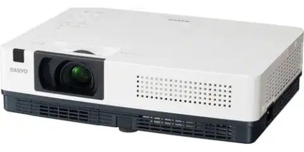Sanyo PLC-XR301 LCD Digital Projector, Front Projection Method, 4000 Hour Normal Mode Lamp Life, 5000 Hour Economy Mode Lamp Life, 3000 lm Standard Mode Brightness, 1024 x 768 Native Resolution, XGA Graphic Mode, 300