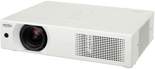 Sanyo PLC-XU105 XGA Ultraportable Multimedia LCD Projector, 4500 ANSI Lumens, 500:1 Contrast Ratio, XGA (1024 x 768) Resolution, Aspect Ratio 4:3, Up/Down Ratio 9:1, Projection Image (diagonal) 40-300,  Digital Keystone Correction Vert. +/- 40, 7.7 lbs (PLCXU105 PLC XU105 PLCX-U105 PLCXU-105)