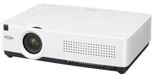 Sanyo PLC-XU350A Ultra-Portable Multimedia Projector, 3500 ANSI Lumens, Resolution XGA (1,024 x 768), Contrast Ratio (Full on / off) 500:1, Image Size 40