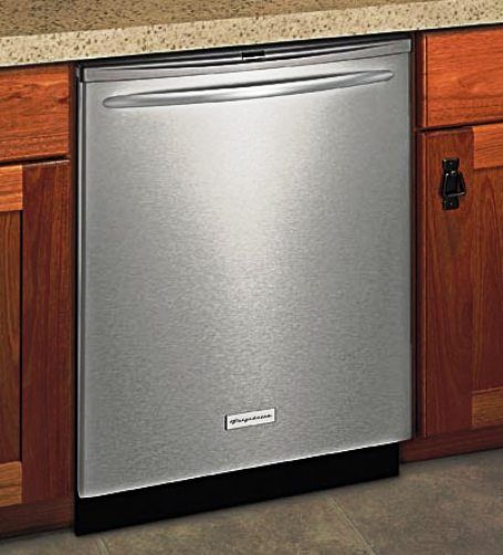 Frigidaire PLD4555RFC Professional SpeedClean 24-Inch Dishwasher with SaharaDry, Stainless Steel, 5-Level Precision Direct Wash System with AquaSurge and Variable Washing Pressure, 12 Easy Clean Electronic Touchpads/Digital Display (PLD4555RF PLD4555R PLD4555 PLD-4555RFC PLD-4555)