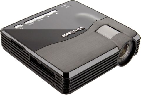 Viewsonic PLED-W200 Pico 3D Ready DLP Projector, 200 ANSI lumens Image Brightness, 2000:1 Image Contrast Ratio, 24 in - 80 in Image Size, 2 ft - 6.6 ft Projection Distance, 1.16:1 Throw Ratio, 1280 x 800 WXGA Resolution, Widescreen Native Aspect Ratio, 16.7 million colors Support, 85 Hz x 100 kHz Max Sync Rate, 50 Watt Lamp Type, 20000 hours Lamp Life Cycle, Vertical Keystone Correction Direction, -40 / +40 Vertical Keystone Correction, UPC 766907530018 (PLEDW200 PLED-W200 PLED W200)