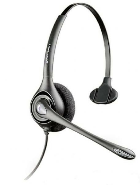 Plantronics 64338-01 model H251N Supra Plus Monoral with Noise Canceling Microphone, All-day wearing comfort and reliability, Enhanced audio for greater listening accuracy, Supports all Plantronics amplifiers and USB-to-headset adapters, 200 - 4000 Hz Response Bandwidth, 100 - 4000 Hz Response Bandwidth, 150 Ohm Impedance (6433801 64338 01  H251N H-251N H 251N PLA-H251N PL-H251N PL H251N PLH251N)
