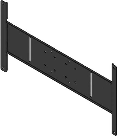 Peerless PLP-PAN42PX Flat Panel Adapter Plate without Race For Panasonic TH42PX Series of Plasma Displays, Includes mounting hardware to attach adapter bracket to plasma, Finish is scratch resistant black fused epoxy (PLPPAN42PX PLP PAN42PX PAN42 PX) 