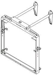 Peerless PLUW3342H Plasma 2000 Universal Large Flat Panel Mount Kit with Double Arm Wall Mount, Black (PLUW-3342H PLUW 3342H)