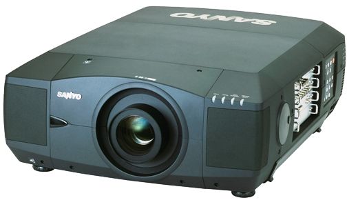 Sanyo PLV-HD100 True HD 16:9 Multimedia LCD Projector, 5500 ANSI Lumens, 1000:1 Contrast Ratio, Net Weight 84.0 lbs, True HD Resolution (1920 x 1080) (PLVHD100 PLV HD100 PLVHD-100 PL-VHD100)
