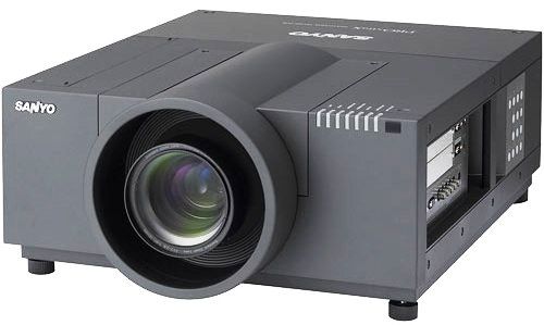 Sanyo PLV-WF20 WXGA Digital Multimedia Projector, 6000 ANSI Lumens, No Lens, WXGA 16:9 (1366 x 800), Durable Inorganic Optical System (DIOS), Over 90% Uniformity with Contrast Ratio of 2000:1, Power Zoom / Focus, Lens shift up/down and l/r (PLVWF20 PLV WF20 PLVW-F20 PLVWF-20)
