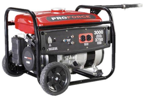 Coleman Powermate PM0103000 Pro Force 3750 Watt Portable Generator, 6.5 HP OHV engine, 3000 Running watts, Overhead valve (OHV) engine provides improved fuel efficiency, longer life and less maintenance, Alternative to PM0102500 and PMC102500 (PM-0103000 PM010300 PM01030 PM0103 ProForce)