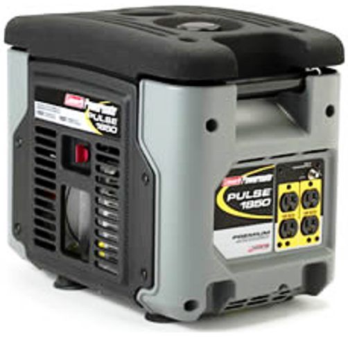 Coleman Powermate PM0401857 Pulse 1850 Premium Series Generator, Small Recreational & Raw Power, 1850 Maximum Watts, 1500 Running Watts, Battery Charger, Control Panel, Briggs & Stratton 3.5hp Engine, 20.88 x 14.50 x 19, 76 lbs, UPC 0-10163-40857-5, 49 State Compliant but Not approved for sale in California (PM-0401857 PULSE1850 PULSE-1850)