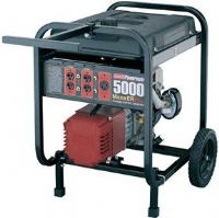 Coleman Powermate PM0525312 Maxa 5000 ER Generator, Premium Series, Raw Power, 6250 Maximum Watts, 5000 Running Watts, Control Panel, Tecumseh 10hp Engine, 25.63” x 21.13” x 26”, 150 lbs, UPC 0-10163-52531-9, 49 State Compliant but Not approved for sale in California (PM0525312.17 PM052531217 PM0525312-17 PM0525312 17 MAXA-5000-ER MAXA5000ER MAXA5000 MAXA-5000 5000ER 5000-ER) 