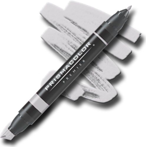 Prismacolor PM102 Premier Art Marker Warm Gray 40 Percent; Unique four-in-one design creates four line widths from one double-ended marker; The marker creates a variety of line widths by increasing or decreasing pressure and twisting the barrel; Juicy laydown imitates paint brush strokes with the extra broad nib; Gentle and refined strokes can be achieved with the fine and thin nibs; UPC 070735035141 (PRISMACOLORPM102 PRISMACOLOR PM102 PM 102 PRISMACOLOR-PM102 PM-102)