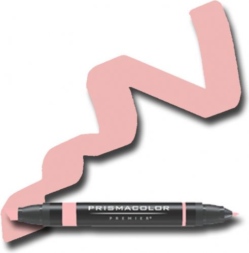 Prismacolor PM10/BX Premier Art Marker Blush Pink, Offers a kaleidoscope of vibrant color choices, Unique four-in-one design creates four line widths from one double-ended marker, The marker creates a variety of line widths by increasing or decreasing pressure and twisting the barrel, Juicy laydown imitates paint brush strokes with the extra broad nib, UPC 300707350348 (PRISMACOLORPM10BX PRISMACOLOR PM10BX PM 10BX 10 BX PRISMACOLOR-PM10BX PM-10BX PM10-BX)