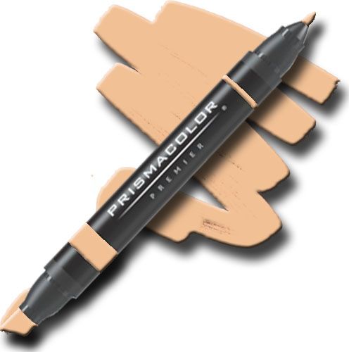 Prismacolor PM130 Premier Art Marker Deco Orange; Unique four-in-one design creates four line widths from one double-ended marker; The marker creates a variety of line widths by increasing or decreasing pressure and twisting the barrel; Juicy laydown imitates paint brush strokes with the extra broad nib; Gentle and refined strokes can be achieved with the fine and thin nibs; UPC 070735035424 (PRISMACOLORPM130 PRISMACOLOR PM130 PM 130 PRISMACOLOR-PM130 PM-130)