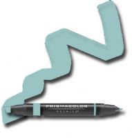 Prismacolor PM141/BX Premier Art Marker Jade Green, Offers a kaleidoscope of vibrant color choices, Unique four-in-one design creates four line widths from one double-ended marker, The marker creates a variety of line widths by increasing or decreasing pressure and twisting the barrel, Juicy laydown imitates paint brush strokes with the extra broad nib, UPC 300707350355 (PRISMACOLORPM141BX PRISMACOLOR PM141BX PM 141BX 141 BX PRISMACOLOR-PM141BX PM-141BX PM141-BX) 