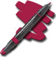 Prismacolor PM151 Premier Art Marker Raspberry; Unique four-in-one design creates four line widths from one double-ended marker; The marker creates a variety of line widths by increasing or decreasing pressure and twisting the barrel; Juicy laydown imitates paint brush strokes with the extra broad nib; Gentle and refined strokes can be achieved with the fine and thin nibs; UPC 070735635631 (PRISMACOLORPM151 PRISMACOLOR PM151 PM 151 PRISMACOLOR-PM151 PM-151) 
