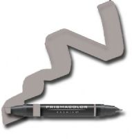 Prismacolor PM159/BX Premier Art Marker French Gray 50 Percent, Offers a kaleidoscope of vibrant color choices, Unique four-in-one design creates four line widths from one double-ended marker, The marker creates a variety of line widths by increasing or decreasing pressure and twisting the barrel, Juicy laydown imitates paint brush strokes with the extra broad nib, UPC 300707350355 (PRISMACOLORPM159BX PRISMACOLOR PM159BX PM 159BX 159 BX PRISMACOLOR-PM159BX PM-159BX PM159-BX) 