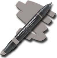 Prismacolor PM160 Premier Art Marker French Gray 60 Percent; Unique four-in-one design creates four line widths from one double-ended marker; The marker creates a variety of line widths by increasing or decreasing pressure and twisting the barrel; Juicy laydown imitates paint brush strokes with the extra broad nib; Gentle and refined strokes can be achieved with the fine and thin nibs; UPC 070735035721 (PRISMACOLORPM160 PRISMACOLOR PM160 PM 160 PRISMACOLOR-PM160 PM-160) 