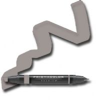 Prismacolor PM160/BX Premier Art Marker French Gray 60 Percent, Offers a kaleidoscope of vibrant color choices, Unique four-in-one design creates four line widths from one double-ended marker, The marker creates a variety of line widths by increasing or decreasing pressure and twisting the barrel, Juicy laydown imitates paint brush strokes with the extra broad nib, UPC 300707350355 (PRISMACOLORPM160BX PRISMACOLOR PM160BX PM 160BX 160 BX PRISMACOLOR-PM160BX PM-160BX PM160-BX) 