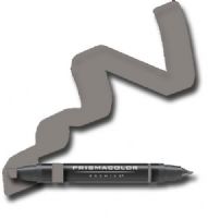 Prismacolor PM161/BX Premier Art Marker French Gray 70 Percent, Offers a kaleidoscope of vibrant color choices, Unique four-in-one design creates four line widths from one double-ended marker, The marker creates a variety of line widths by increasing or decreasing pressure and twisting the barrel, Juicy laydown imitates paint brush strokes with the extra broad nib, UPC 300707350355 (PRISMACOLORPM161BX PRISMACOLOR PM161BX PM 161BX 161 BX PRISMACOLOR-PM161BX PM-161BX PM161-BX) 