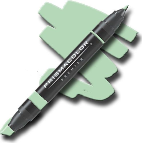 Prismacolor PM166 Premier Art Marker True Green; Unique four-in-one design creates four line widths from one double-ended marker; The marker creates a variety of line widths by increasing or decreasing pressure and twisting the barrel; Juicy laydown imitates paint brush strokes with the extra broad nib; Gentle and refined strokes can be achieved with the fine and thin nibs; UPC 070735035783 (PRISMACOLORPM166 PRISMACOLOR PM166 PM 166 PRISMACOLOR-PM166 PM-166)