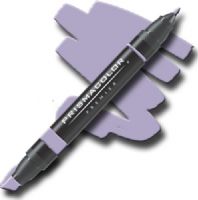 Prismacolor PM171 Premier Art Marker Lilac; Unique four-in-one design creates four line widths from one double-ended marker; The marker creates a variety of line widths by increasing or decreasing pressure and twisting the barrel; Juicy laydown imitates paint brush strokes with the extra broad nib; Gentle and refined strokes can be achieved with the fine and thin nibs; UPC 070735035837 (PRISMACOLORPM171 PRISMACOLOR PM171 PM 171 PRISMACOLOR-PM171 PM-171) 