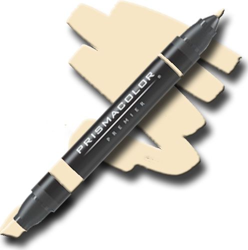 Prismacolor PM207 Premier Art Marker Pale Peach; Unique four-in-one design creates four line widths from one double-ended marker; The marker creates a variety of line widths by increasing or decreasing pressure and twisting the barrel; Juicy laydown imitates paint brush strokes with the extra broad nib; Gentle and refined strokes can be achieved with the fine and thin nibs; UPC 070735775559 (PRISMACOLORPM207 PRISMACOLOR PM207 PM 207 PRISMACOLOR-PM207 PM-207)