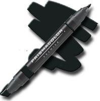 Prismacolor PM211 Premier Art Marker Jet Black; Unique four-in-one design creates four line widths from one double-ended marker; The marker creates a variety of line widths by increasing or decreasing pressure and twisting the barrel; Juicy laydown imitates paint brush strokes with the extra broad nib; Gentle and refined strokes can be achieved with the fine and thin nibs; UPC 070735775597 (PRISMACOLORPM211 PRISMACOLOR PM211 PM 211 PRISMACOLOR-PM211 PM-211) 