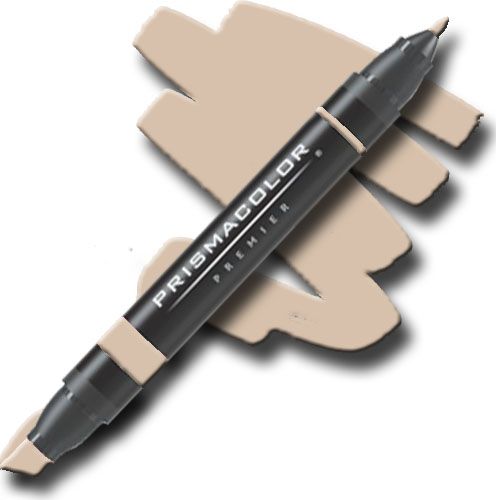 Prismacolor PM273 Premier Chisel Marker Light Umber 40 Percent; Unique four-in-one design creates four line widths from one double-ended marker; The marker creates a variety of line widths by increasing or decreasing pressure and twisting the barrel; Juicy laydown imitates paint brush strokes with the extra broad nib; Gentle and refined strokes can be achieved with the fine and thin nibs; UPC 070735005397 (PRISMACOLORPM273 PRISMACOLOR PM273 PM 273 PRISMACOLOR-PM273 PM-273)