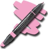 Prismacolor PM280 Premier Chisel Marker Pink Light; Unique four-in-one design creates four line widths from one double-ended marker; The marker creates a variety of line widths by increasing or decreasing pressure and twisting the barrel; Juicy laydown imitates paint brush strokes with the extra broad nib; Gentle and refined strokes can be achieved with the fine and thin nibs; UPC 070735005618 (PRISMACOLORPM280 PRISMACOLOR PM280 PM 280 PRISMACOLOR-PM280 PM-280) 