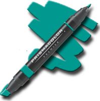 Prismacolor PM32 Premier Art Marker Parrot Green; Unique four-in-one design creates four line widths from one double-ended marker; The marker creates a variety of line widths by increasing or decreasing pressure and twisting the barrel; Juicy laydown imitates paint brush strokes with the extra broad nib; Gentle and refined strokes can be achieved with the fine and thin nibs; UPC 070735034755 (PRISMACOLORPM32 PRISMACOLOR PM32 PM 32 PRISMACOLOR-PM32 PM-32) 