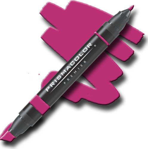 Prismacolor PM53 Premier Art Marker Mulberry; Unique four-in-one design creates four line widths from one double-ended marker; The marker creates a variety of line widths by increasing or decreasing pressure and twisting the barrel; Juicy laydown imitates paint brush strokes with the extra broad nib; Gentle and refined strokes can be achieved with the fine and thin nibs; UPC 070735034885 (PRISMACOLORPM53 PRISMACOLOR PM53 PM 53 PRISMACOLOR-PM53 PM-53)