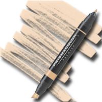 Prismacolor PM78/BX Premier Art Marker Brick Beige, Offers a kaleidoscope of vibrant color choices, Unique four-in-one design creates four line widths from one double-ended marker, The marker creates a variety of line widths by increasing or decreasing pressure and twisting the barrel, Juicy laydown imitates paint brush strokes with the extra broad nib, UPC 300707350355 (PRISMACOLORPM78BX PRISMACOLOR PM78BX PM 78BX 78 BX PRISMACOLOR-PM78BX PM-78BX PM78-BX ALVIN) 