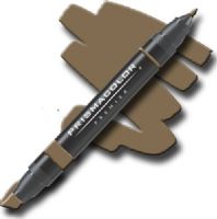 Prismacolor PM88 Premier Art Marker Dark Brown; Unique four-in-one design creates four line widths from one double-ended marker; The marker creates a variety of line widths by increasing or decreasing pressure and twisting the barrel; Juicy laydown imitates paint brush strokes with the extra broad nib; Gentle and refined strokes can be achieved with the fine and thin nibs; UPC 070735035066 (PRISMACOLORPM88 PRISMACOLOR PM88 PM 88 PRISMACOLOR-PM88 PM-88) 