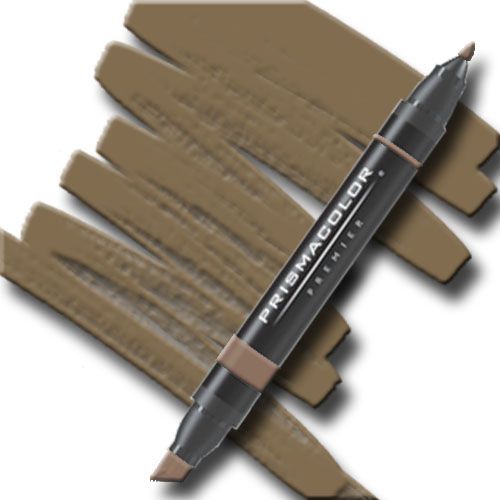 Prismacolor PM88/BX Premier Art Marker Dark Brown, Offers a kaleidoscope of vibrant color choices, Unique four-in-one design creates four line widths from one double-ended marker, The marker creates a variety of line widths by increasing or decreasing pressure and twisting the barrel, Juicy laydown imitates paint brush strokes with the extra broad nib, UPC 300707350355 (PRISMACOLORPM88BX PRISMACOLOR PM88BX PM 88BX 88 BX PRISMACOLOR-PM88BX PM-88BX PM88-BX)
