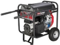 Coleman Powermate PMC601100 Generator Model PRO 11000, PRO Series, 13750 Maximum Watts, 11000 Running Watts, Control Panel, Low Oil Shutdown, Extended Run Fuel Tank, Wheel Kit, Idle Control, Electric Start, Honda GX 20hp Engine, 32.88” x 22.38” x 29.63” Shipping Dimensions, 336 lbs Shipping Weight, UPC 0-10163-11060-7, 50 State Compliant, Approved for sale in California and Los Angeles City, Meets 2006 CARB Exchaust and Evaporative Emissions Standards (PMC601100 PMC601100) 