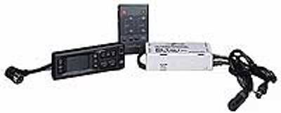 Audiovox PMCR4 FM Modulator/Wired and Wireless Commanders for CD Changer Systems, Dash-Mounted Control Unit with Back-Lit LCD Panel for Display of Disc, Track and Functions (PM-CR4 PM CR4)