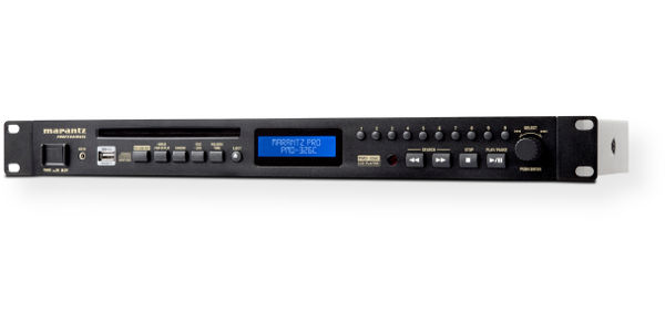 Marantz Professional PMD-326C CD/Media Player, Black Color; Plays CD media and digital audio files; Super-fast loading, slot-in CD mechanism; Random, repeat and power-on-play playback modes; Supports removable USB thumb drive; UPC 694318020159 (MARANTZ-PMD-326C MARANTZPMD326C MARANTZPMD-326C PMD-326C PMD 326C)