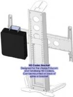 AVF Audio Visual Furniture International PM-HDCB High Definition Codec Bracket for use with PM-Series Single Plasma/LCD Mount, Designed for the Lifesize, Polycom and Tandberg HD Codecs, Can be mounted on back of spine bracket (PMHDCB PM HDCB VFI) 