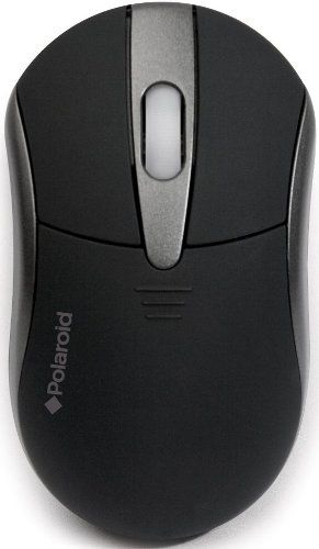 Polaroid PMI3500BLK High-Definition Optical Mouse, Black, High-definition optical tracking for responsive and smooth cursor control, Ambidextrous design for comfort with either hand, 3-button design, Scroll wheel for quick and easy web browsing, Works with Windows or Mac (PMI-3500BLK PMI 3500BLK PMI3500-BLK PMI3500 BLK)